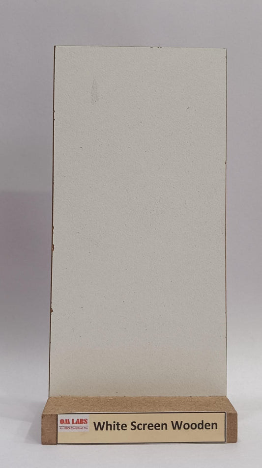White Screen Wooden SIZE: 6"x 3" (Pack Of 2 Pcs)