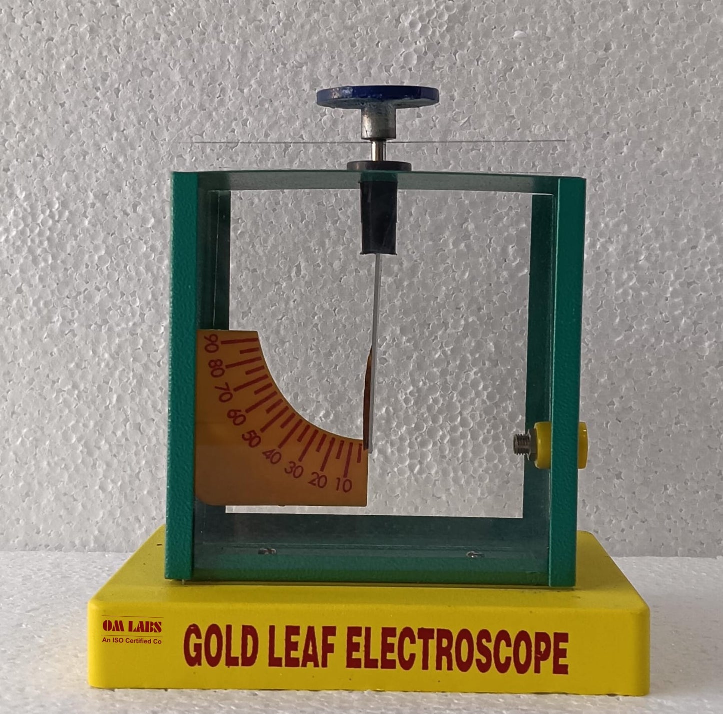 Gold Leaf Electroscope (Metal Body)