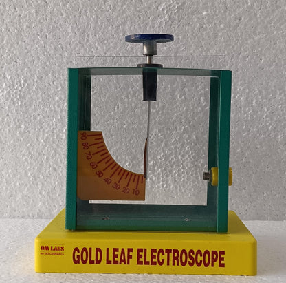 Gold Leaf Electroscope (Metal Body)