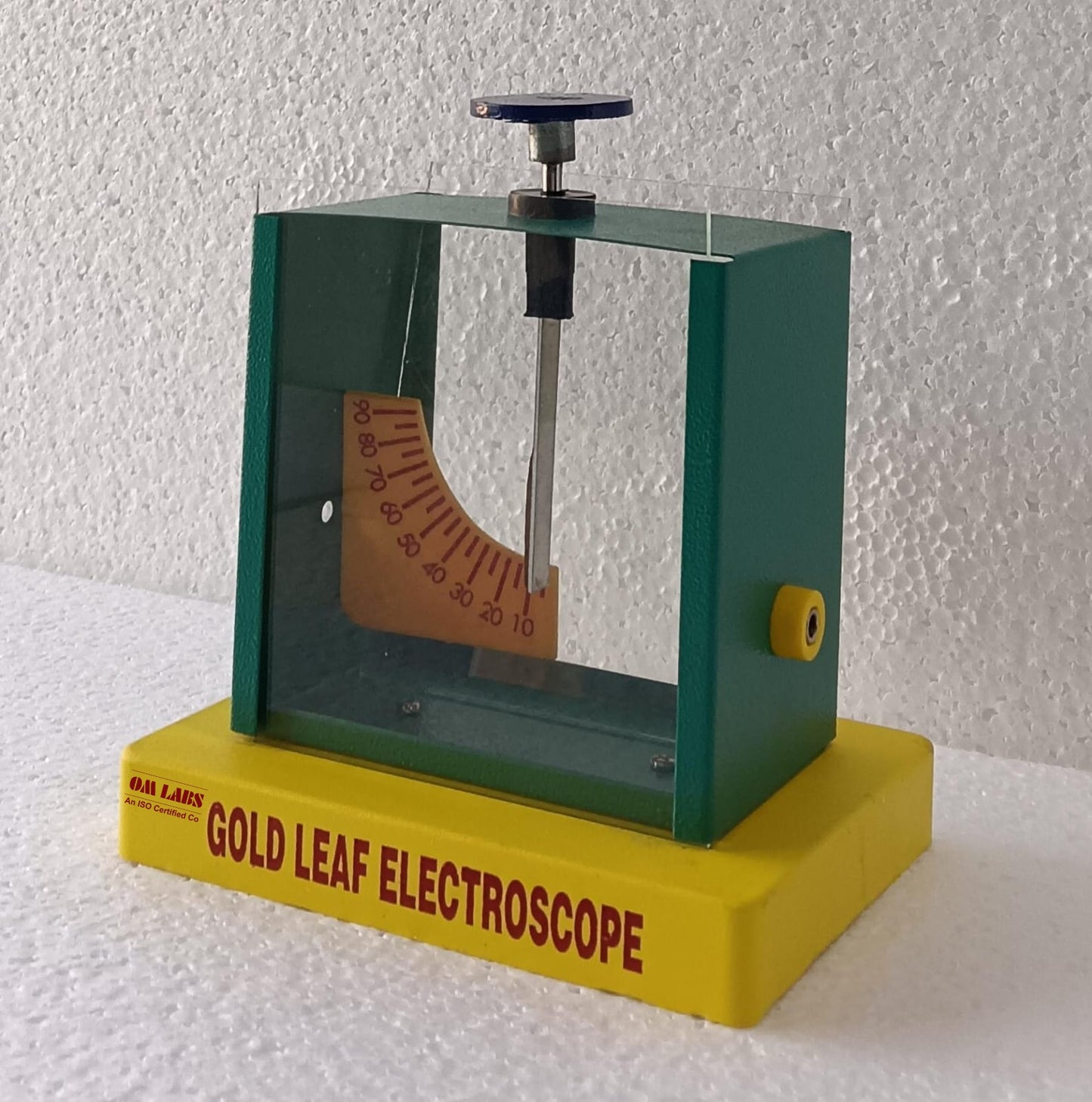 Gold Leaf Electroscope (Metal Body)