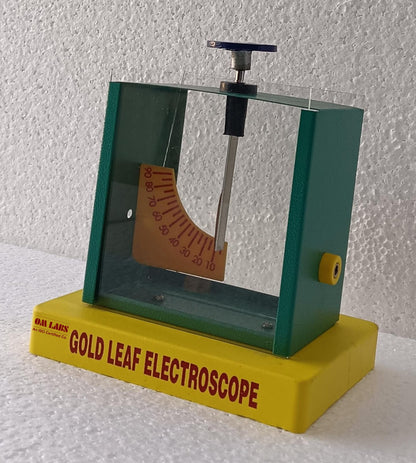 Gold Leaf Electroscope (Metal Body)
