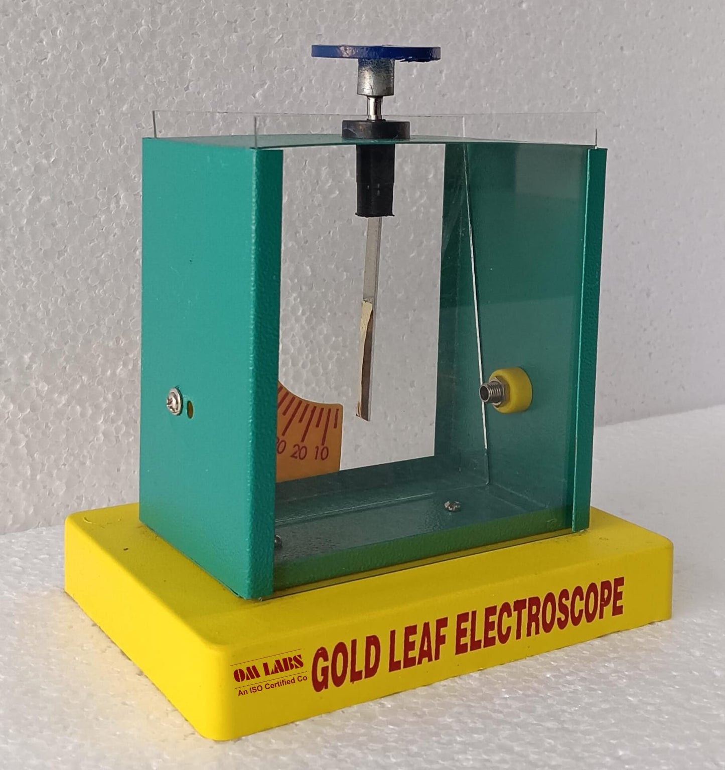 Gold Leaf Electroscope (Metal Body)