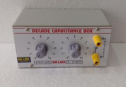 Decade Capacitance Box Two Deal 0.01 uFD To 0.1uFD