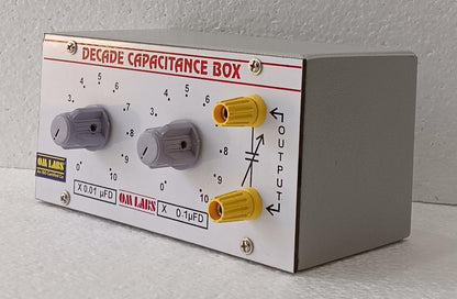 Decade Capacitance Box Two Deal 0.01 uFD To 0.1uFD