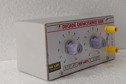 Decade Capacitance Box Two Deal 0.01 uFD To 0.1uFD