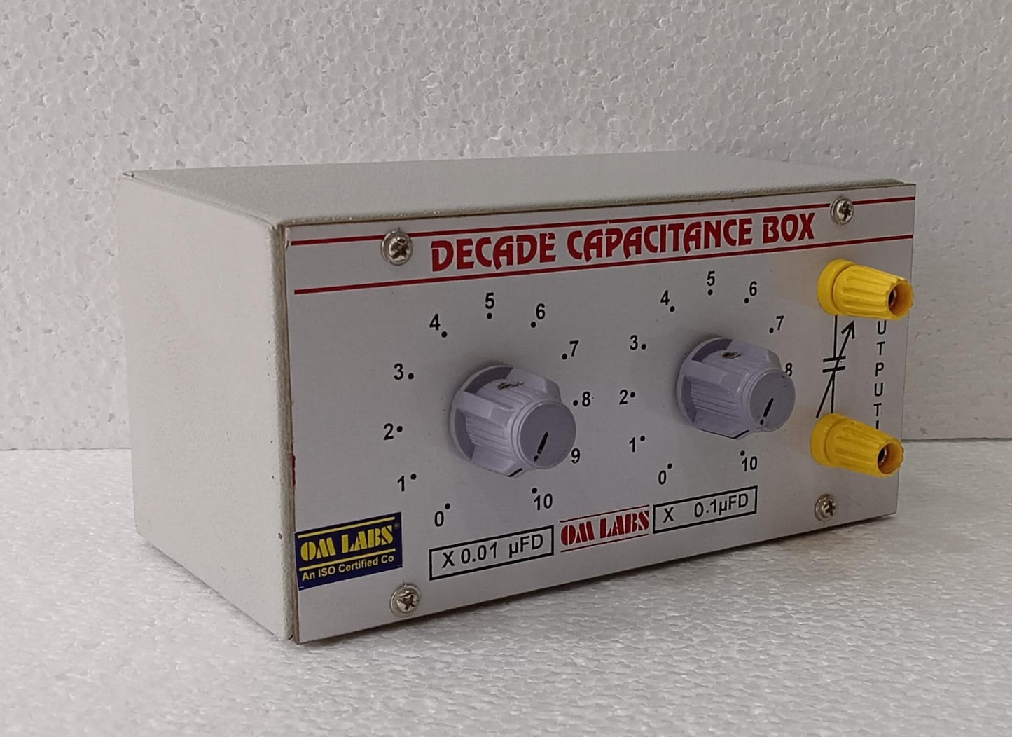 Decade Capacitance Box Two Deal 0.01 uFD To 0.1uFD