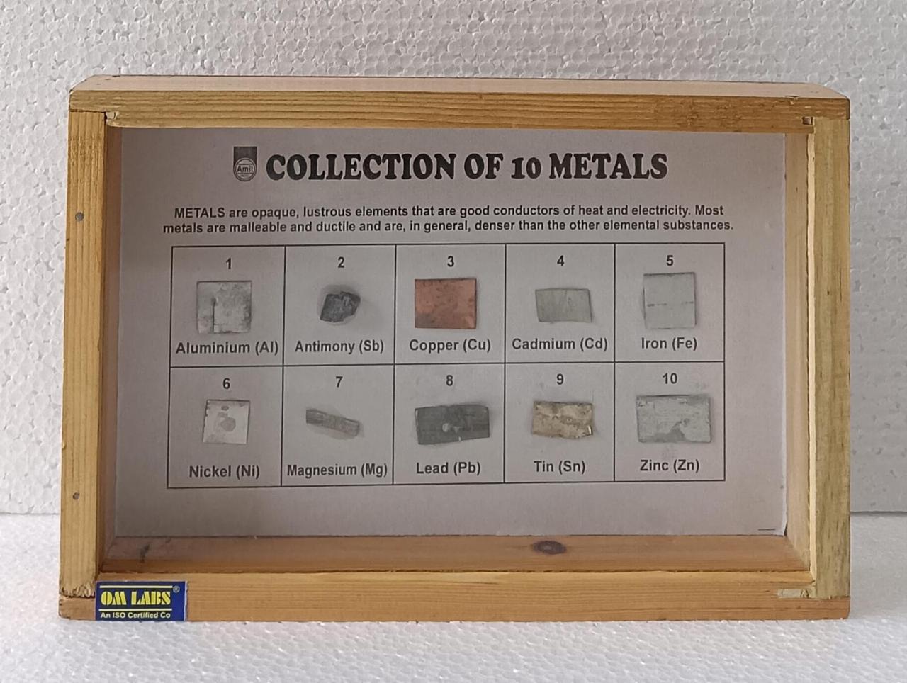 Collection Of Metals | Set Of 10 Pcs