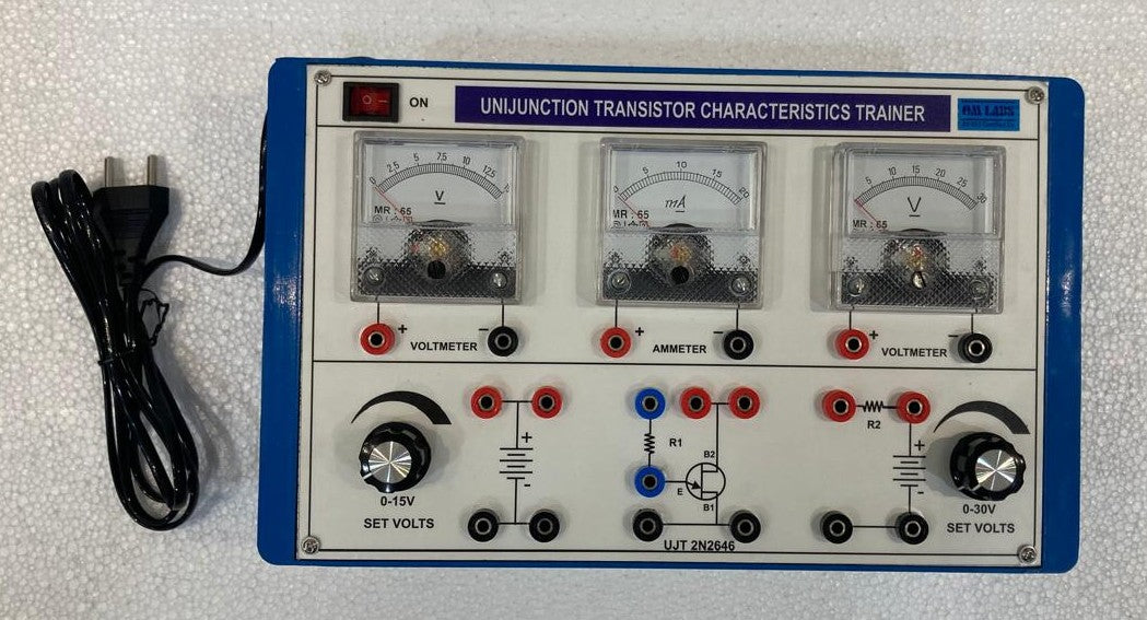 UJT Characteristics Apparatus (Analog Meters)