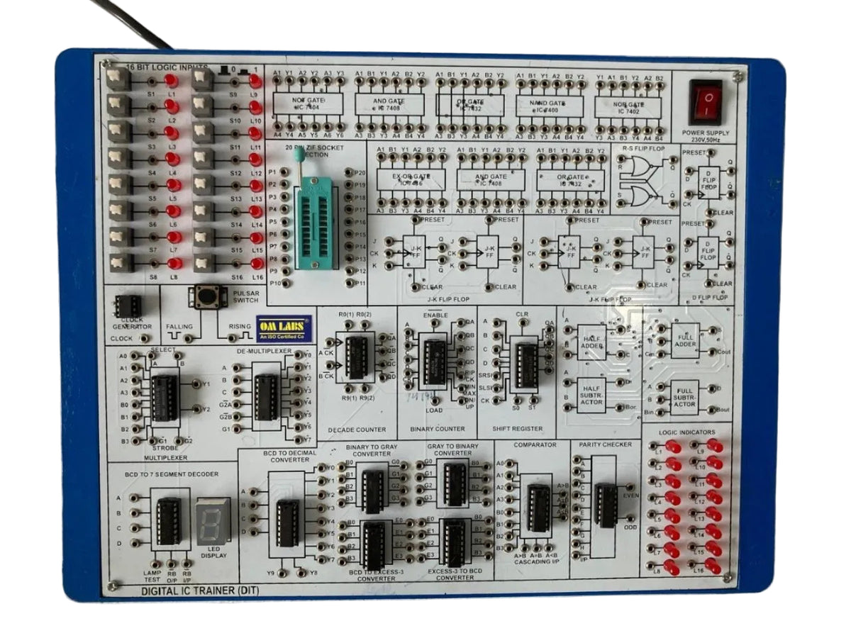 Digital IC Trainer Advance Model
