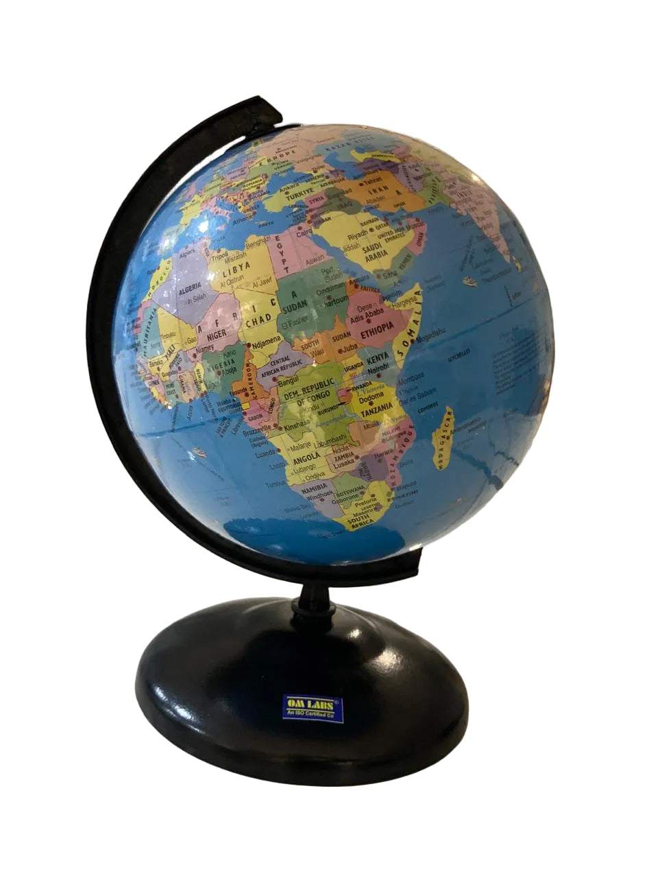 Educational World Globe 20cm With Metal Base