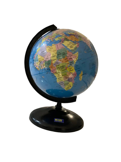 Educational World Globe 20cm With Metal Base