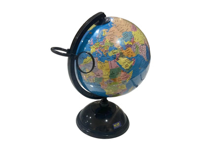Educational World Globe Día:20cm With Magnifying Glass