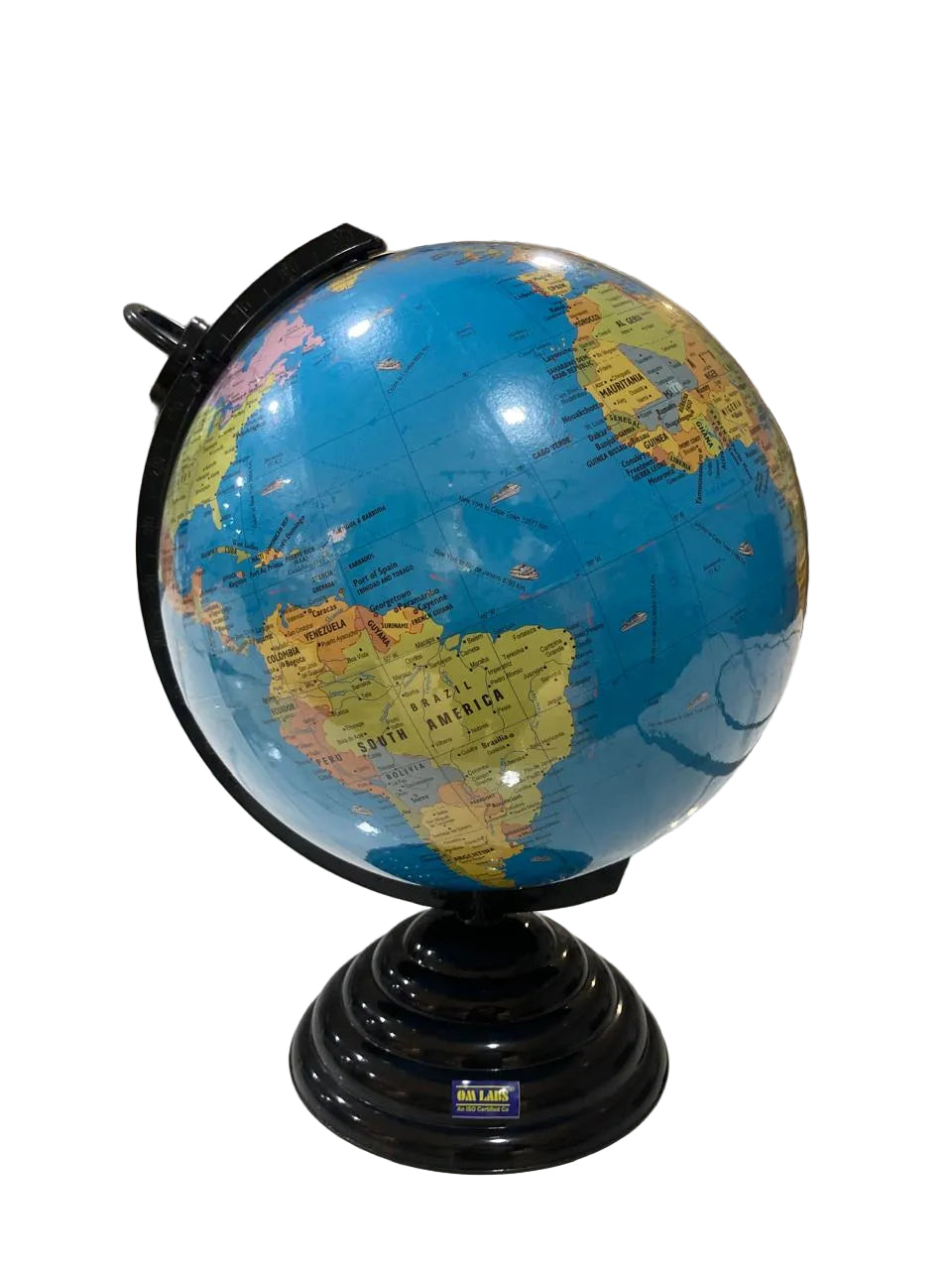 Educational World Globe Día:25cm With Magnifying Glass
