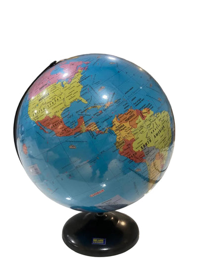 Educational World Globe Día:30cm With Metal Base