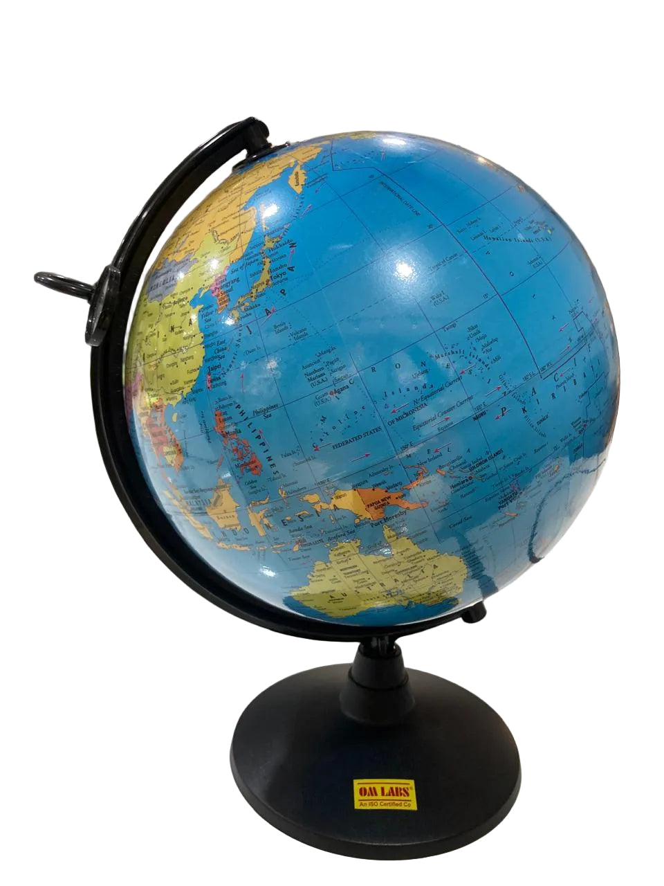 Educational World Globe Día:30cm With Magnifying Glass