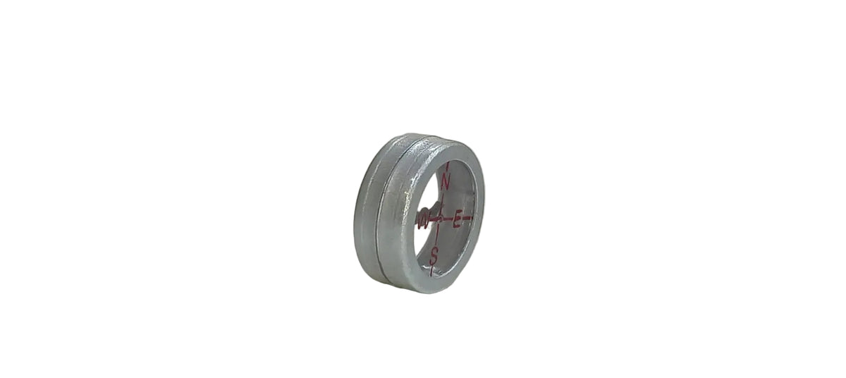 Compass Magnetic (Aluminum Both Side Glass)