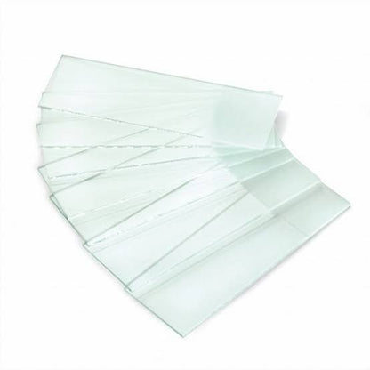 Plain Slides | Microscope Slide (Glass) 75x 25mm  1Set of 50 Pcs, (Pack. of 1 Pcs