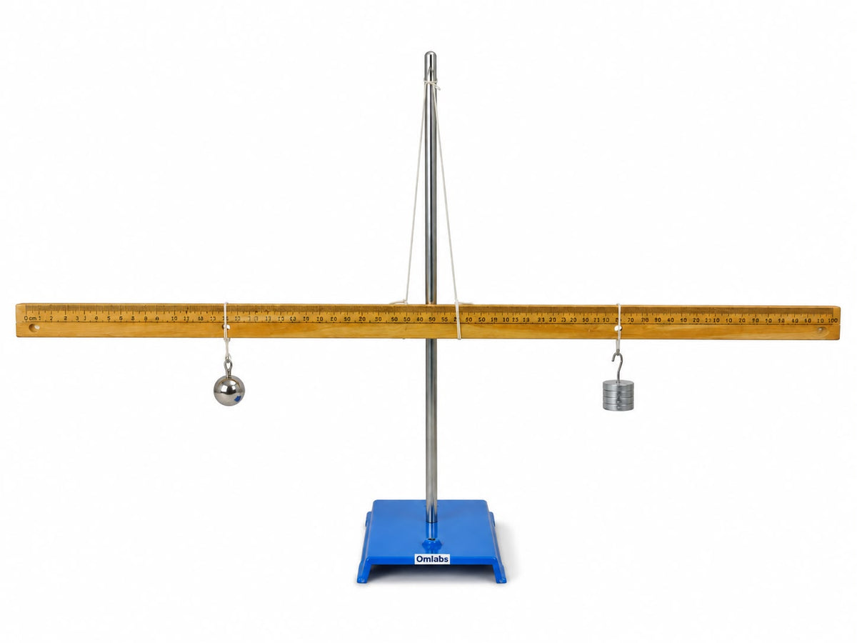 To determine mass of a given body using a meter scale by principle of moment.
