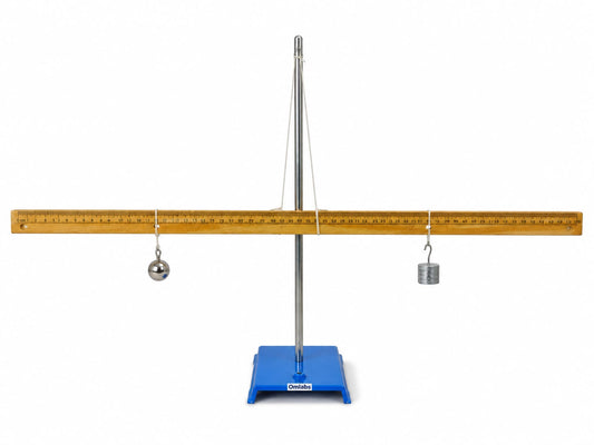 To determine mass of a given body using a meter scale by principle of moment.