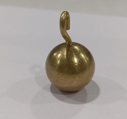 Bob With Hook 18mm in Brass set of2
