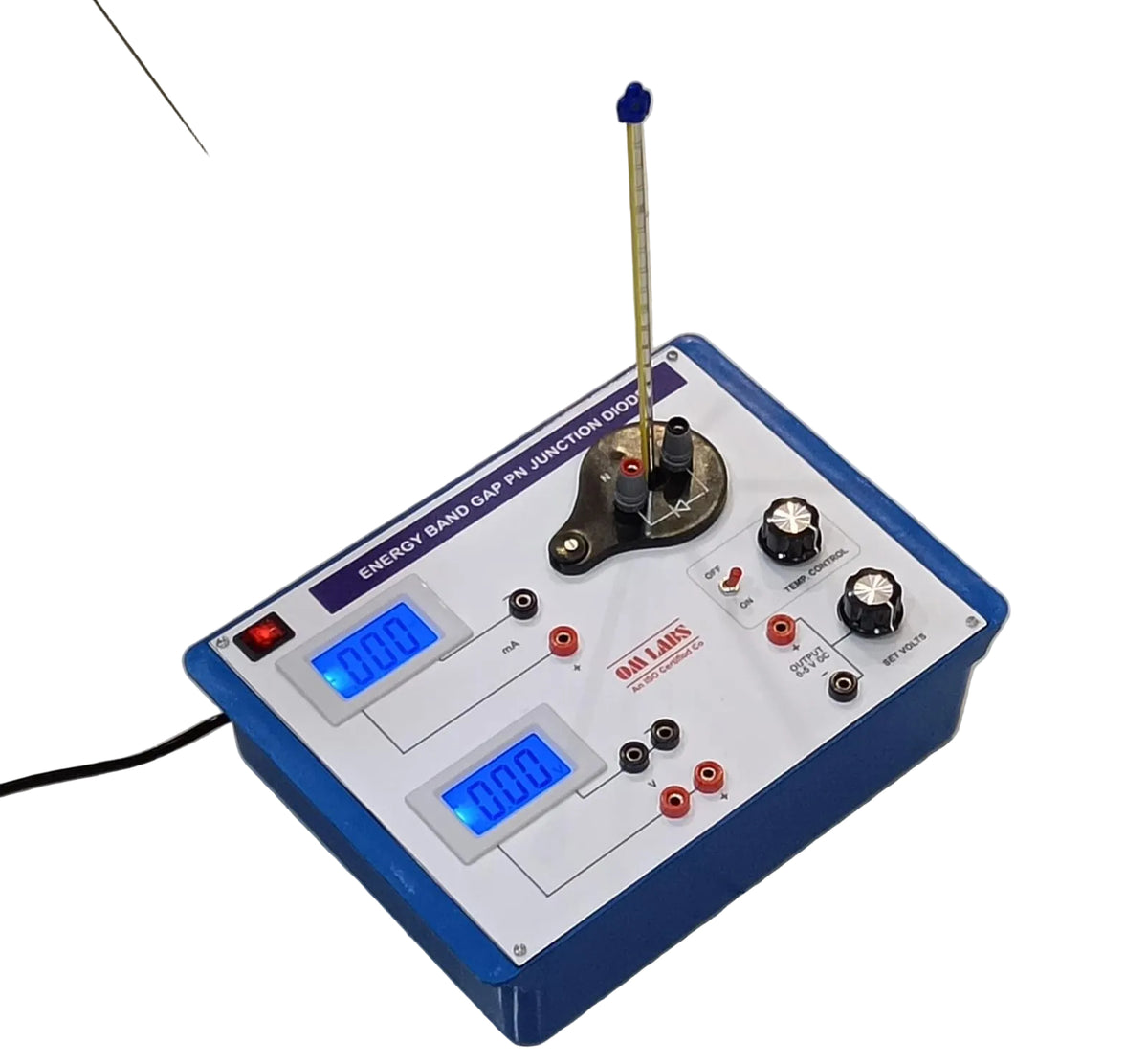 Energy Band Gap of PN Junction diode Apparatus(Digital model) P. BOX
