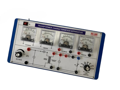 Transformer Characteristics Apparatus ( Analog Meters) P. Box