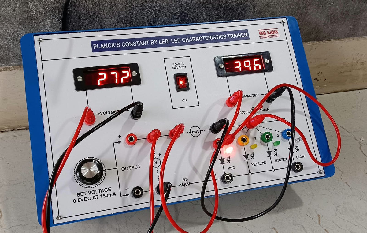 Planck’s Constant Apparatus Using LED