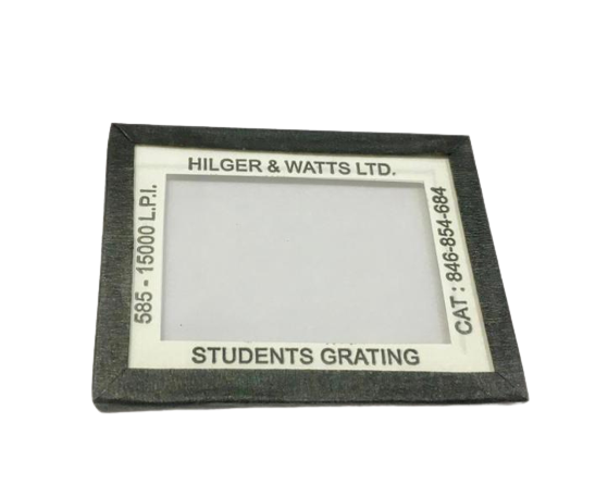Diffraction Gratings 15000 Lines Per Inch (600 Lines/mm)