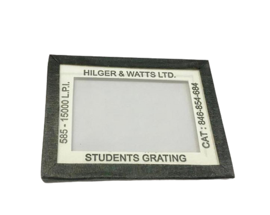 Diffraction Gratings 15000 Lines Per Inch (600 Lines/mm)