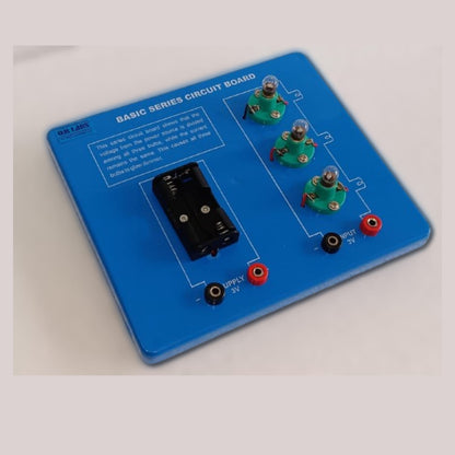 Basic Series Circuit on Board Model