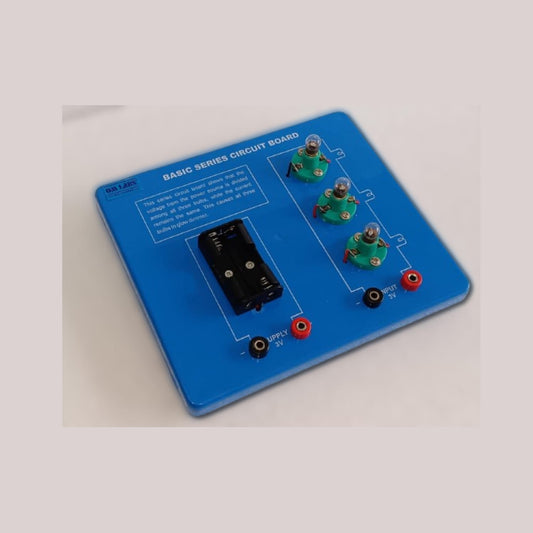 Basic Series Circuit on Board Model