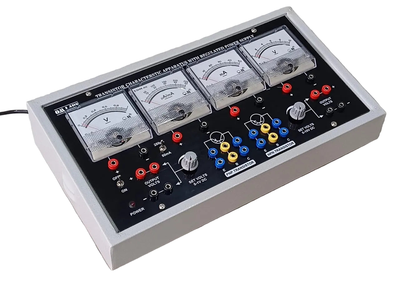Transistor Characteristics Apparatus with 4 Square Meters
