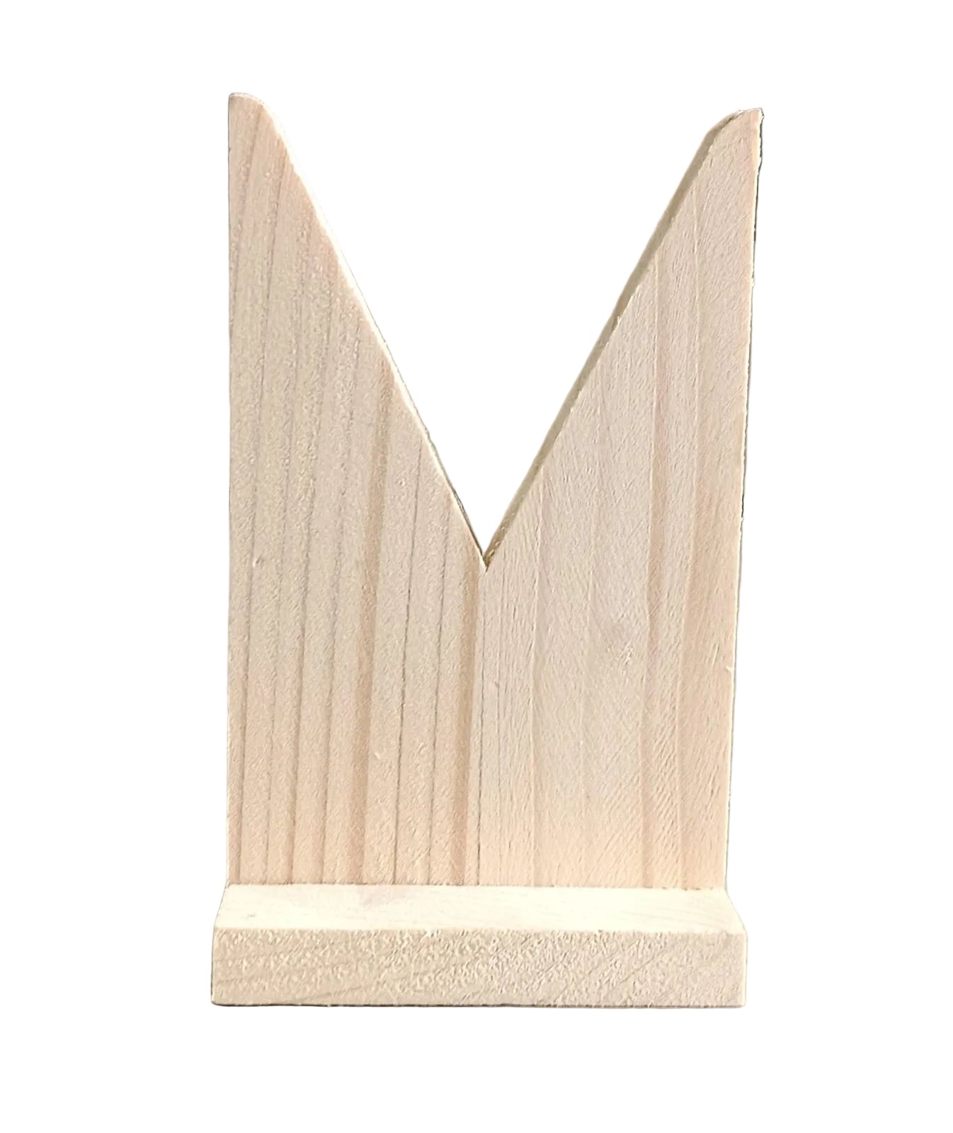 Lens Holder V Shaped Wooden |  Pack of 2 Pcs.