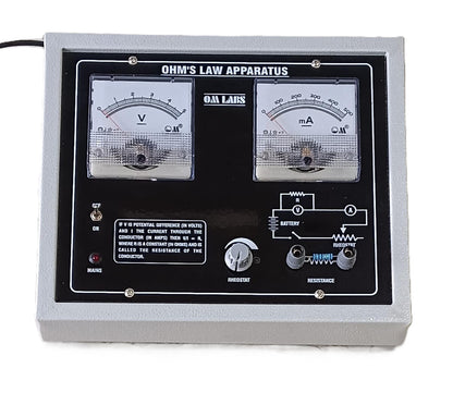 Ohm's Law Apparatus With Power Supply | 2 Square Meter