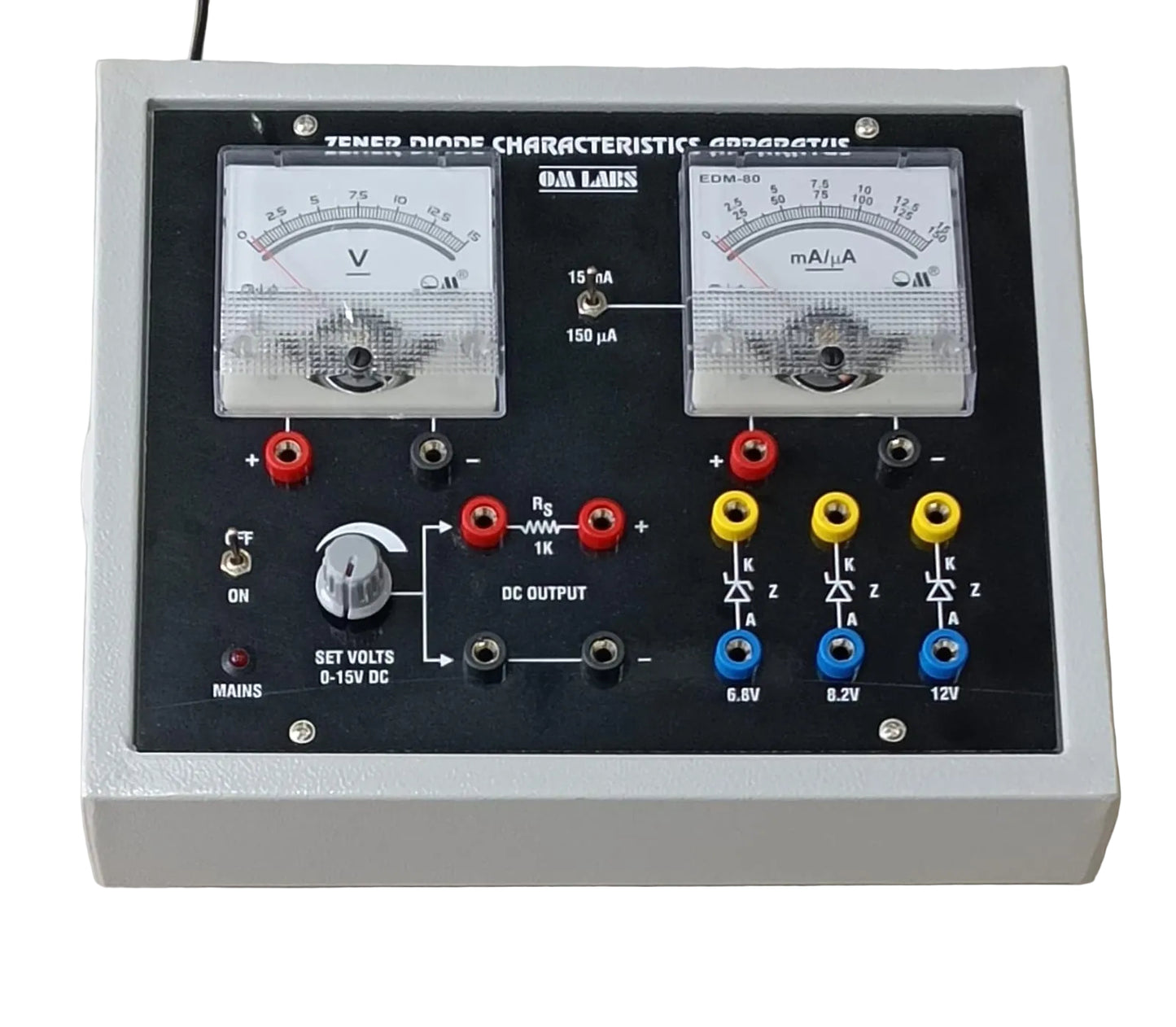 Zener Diode Characteristics Apparatus
