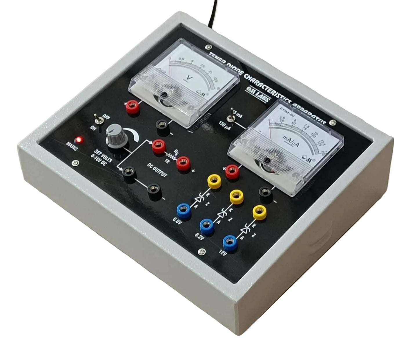 Zener Diode Characteristics Apparatus