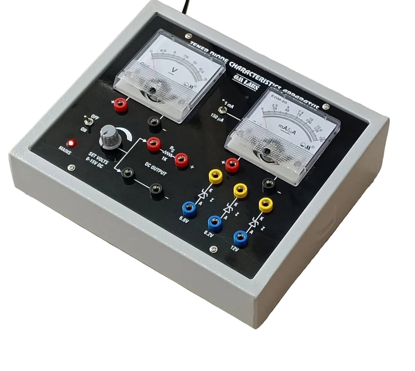Zener Diode Characteristics Apparatus
