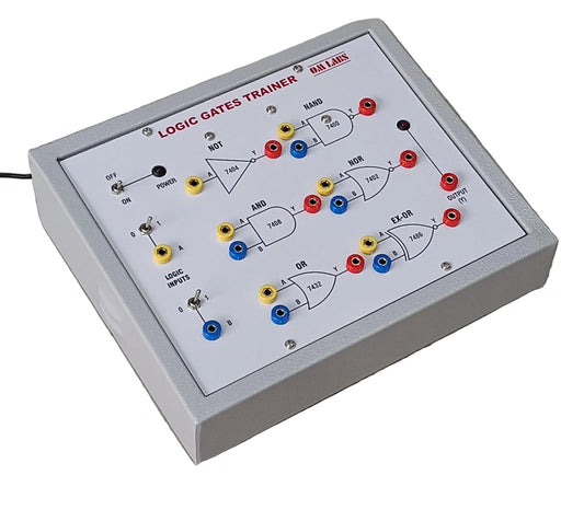 Study of Logic Gates ( Six in One )