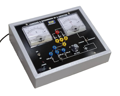 Charging & Discharging of Condensor with Analog Meters