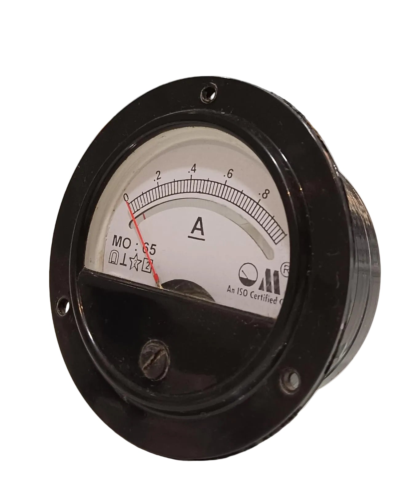 DC Ammeter MO-65 ROUND PANEL METER