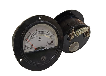 DC Ammeter MO-65 ROUND PANEL METER