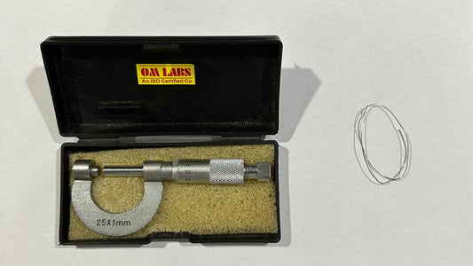 To measure the diameter of a given wire and thickness of a given sheet using screw gauge. (Superior)