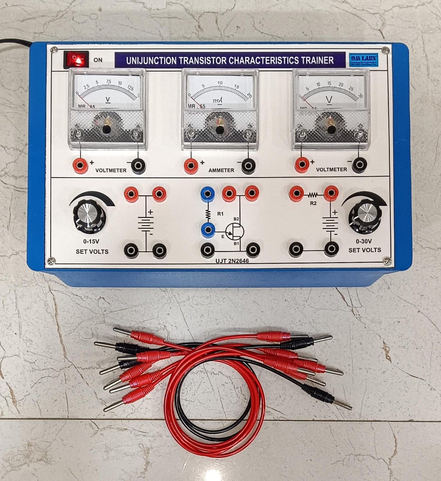 UJT Characteristics Apparatus (Analog Meters)