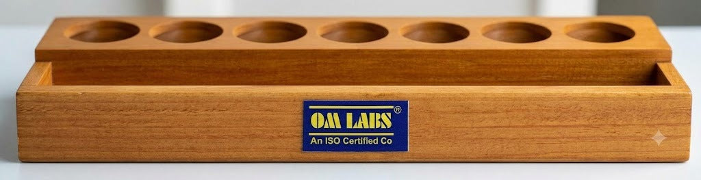 Staining Rack (Wooden) 6 Holes