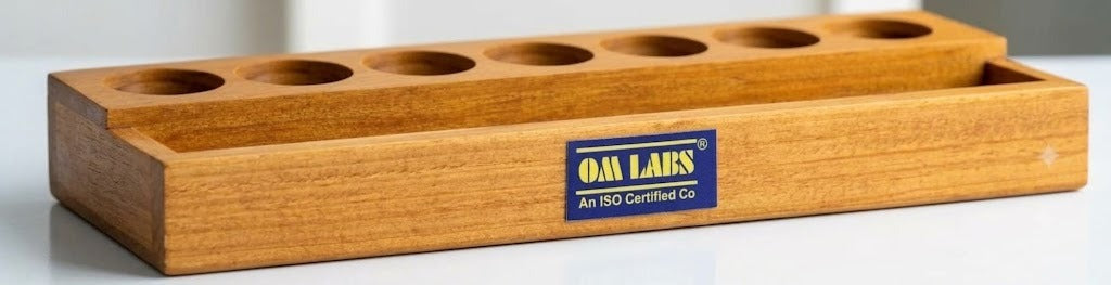 Staining Rack (Wooden) 6 Holes