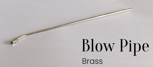 BLOW PIPE BRASS Size: 8” (Pk. of 5 Pcs.)