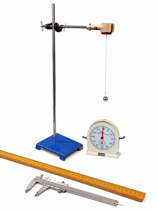 Using a simple pendulum, plot it's  L-T2 graph and use it to find the effective length of second's