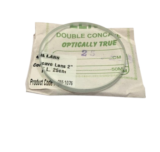 Concave Lens Size: 50mm (PK. of 6 Pcs.)