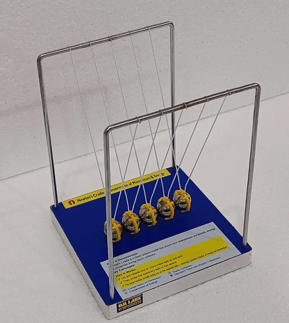 Newton's Cradle - Conservation of Energy & Momentum Model