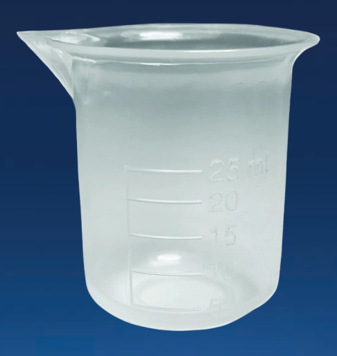 Beaker 25ml Euro Design Set | Brand : Poly Lab | Set of 12Pcs